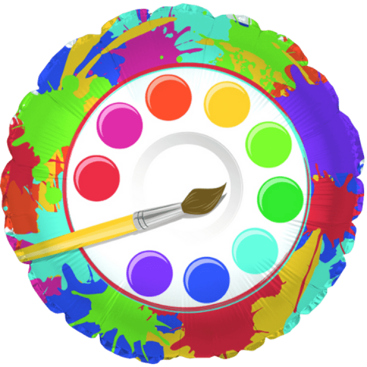 Art Party Paint Palette - 17 inch