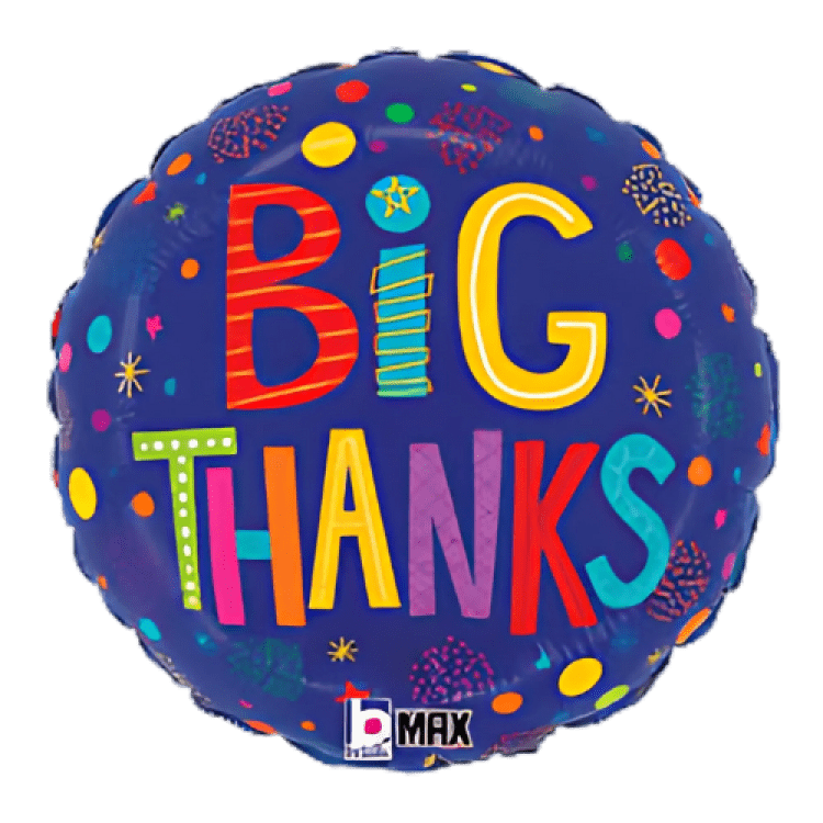 18 inch Big Thanks