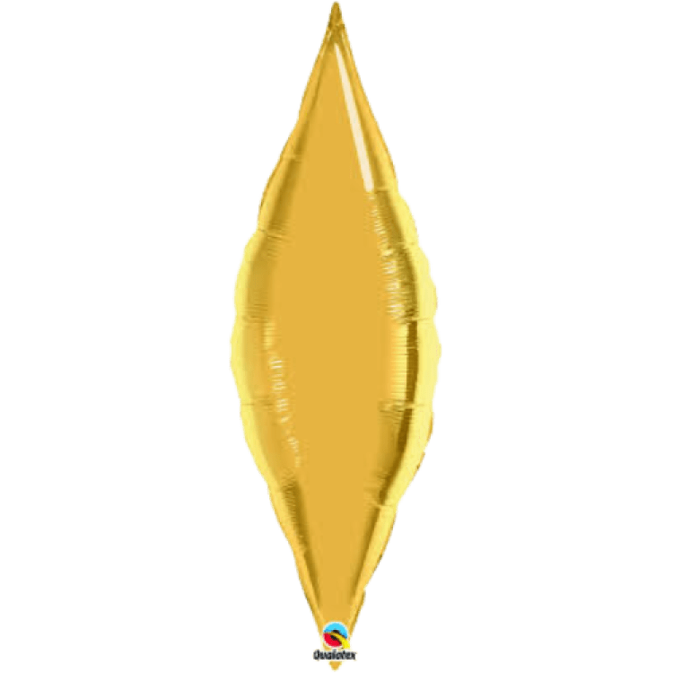 18 inch Taper Swirl Gold