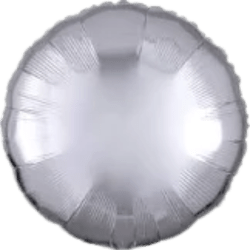 18 inch mini circle silver