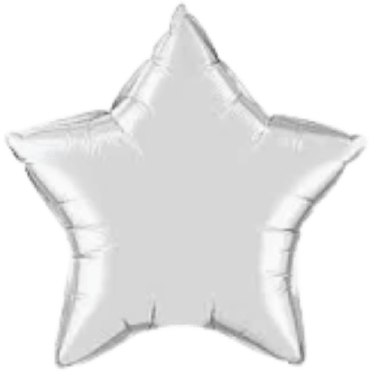 18 inch silver star