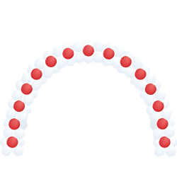 20-Ft-Standard-Arch-Polka-Dot-2-Color