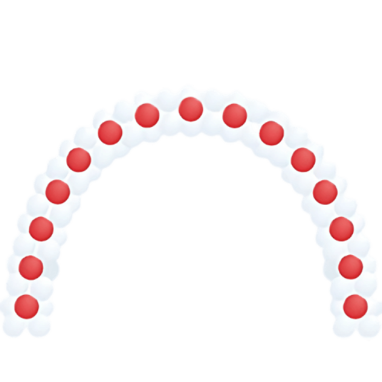 20-Ft-Standard-Arch-Polka-Dot-2-Color
