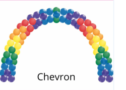 Chevron 6 Color Arch