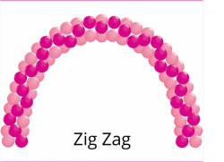 Zig Zag 2 Color Arch