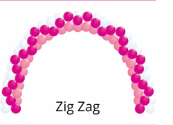 Zig Zag 3 Color Arch