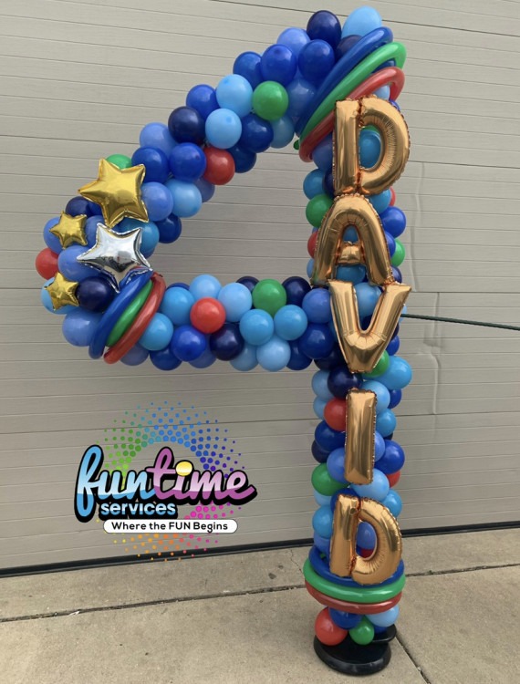 Balloon Decor- Giant Letters and Numbers