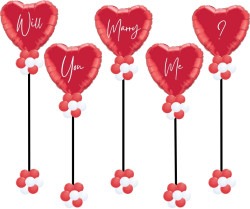 Valentine's Day Helium Balloon