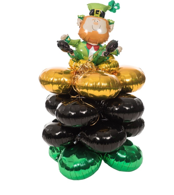 Leprechaun’s Treasure Balloon Stack