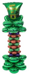 Lucky Top Hat Balloon Tower