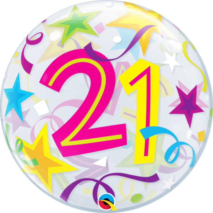 21 Brilliant Stars Bubble