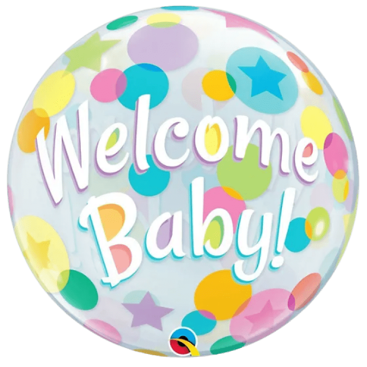 Welcome Baby Dots
