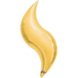 26 inch gold curve