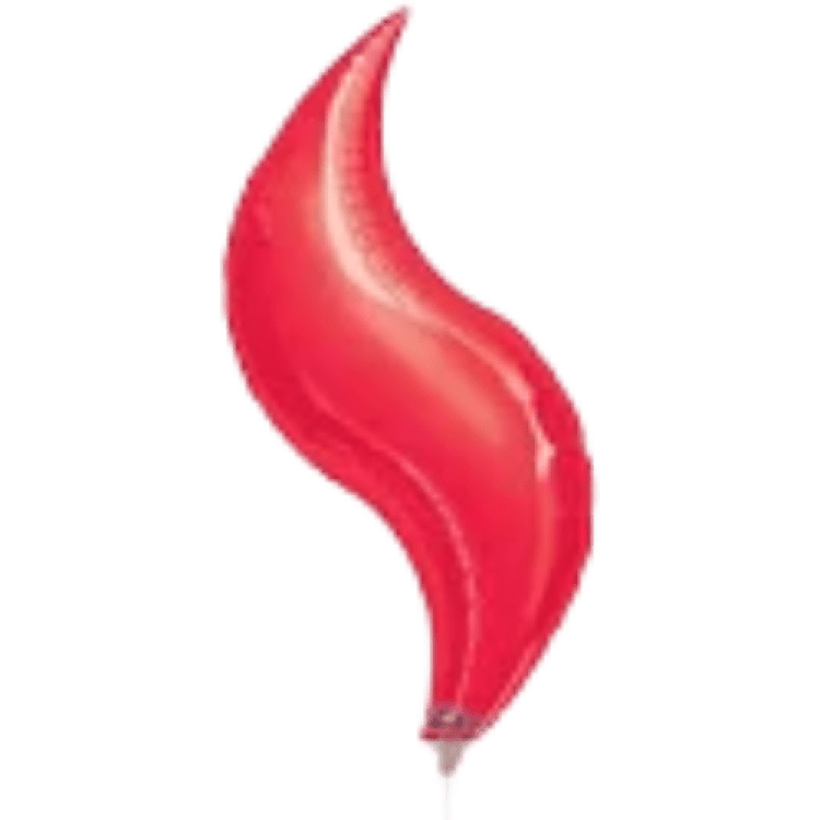 26 inch red curve