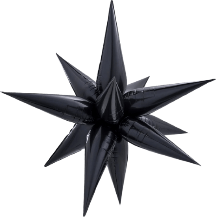 26 inch Starburst Black