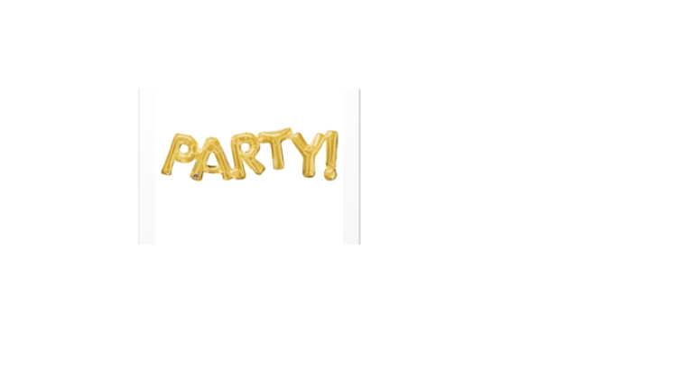 33 inch Party Gold Balloon