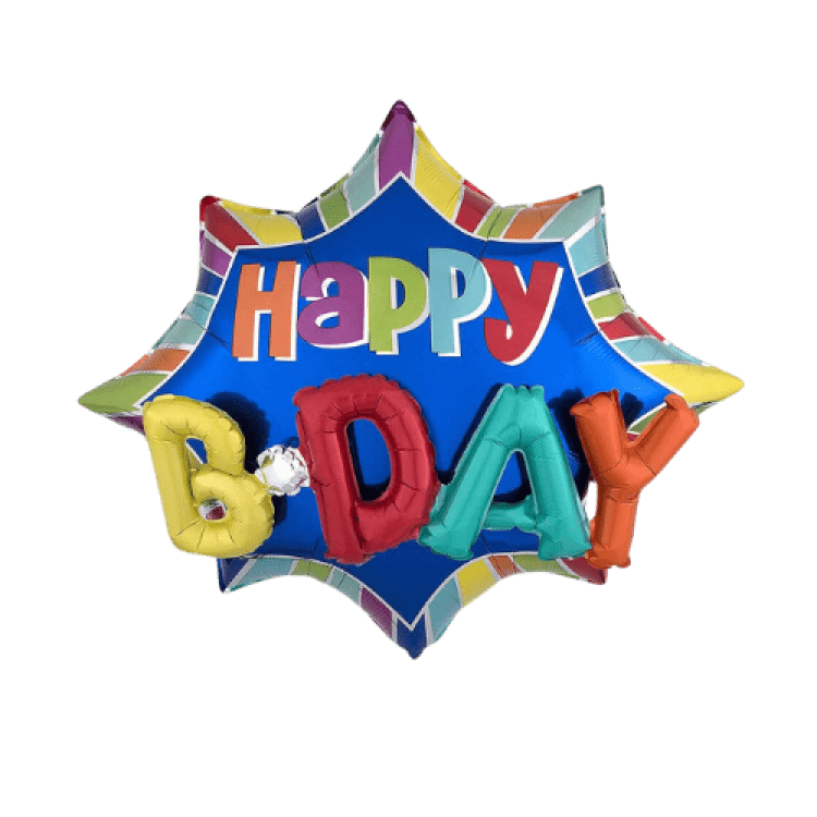 36 3D Happy Bday