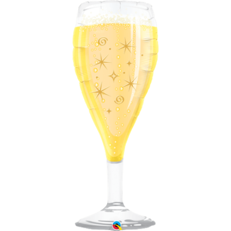 Bubbly Wine Glass - 39 inch