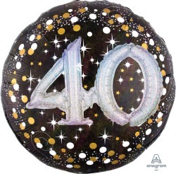 40 Sparkling 3D Multi Balloon