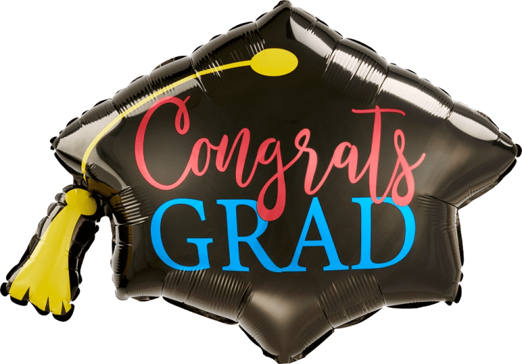 Congrats Grad Red and Blue