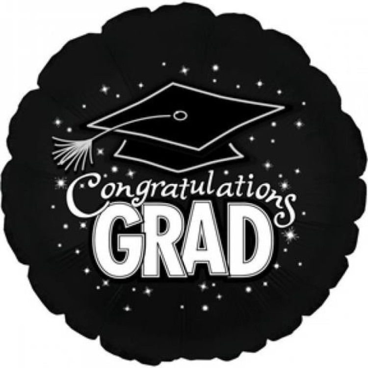 Congrats with Graduation Hat