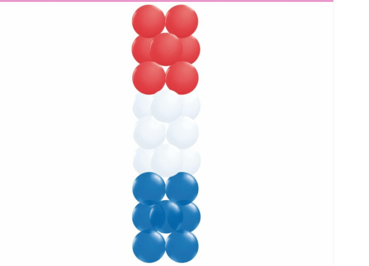 Classic 3 Color Block Column