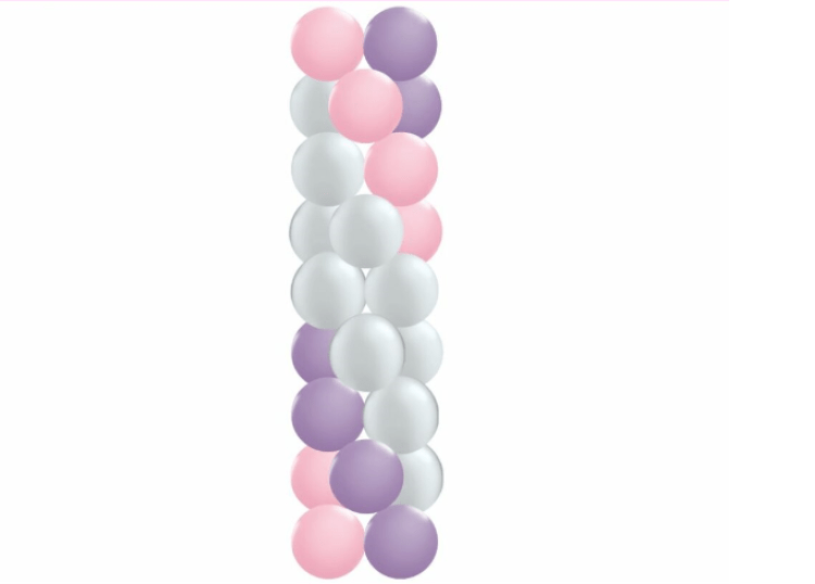Classic 3 Color Slow Spiral Column
