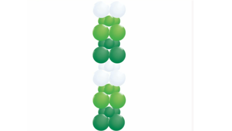 Square Pack 3 Color Stack Column