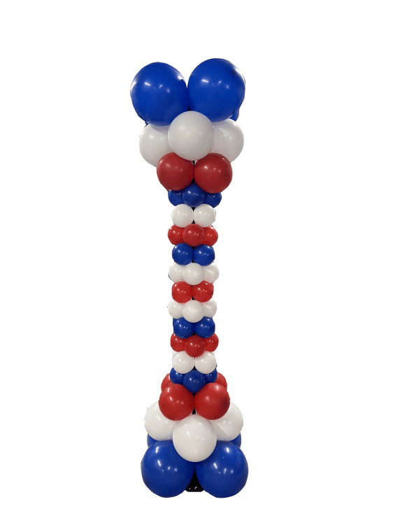 3 Color Sculpted Column