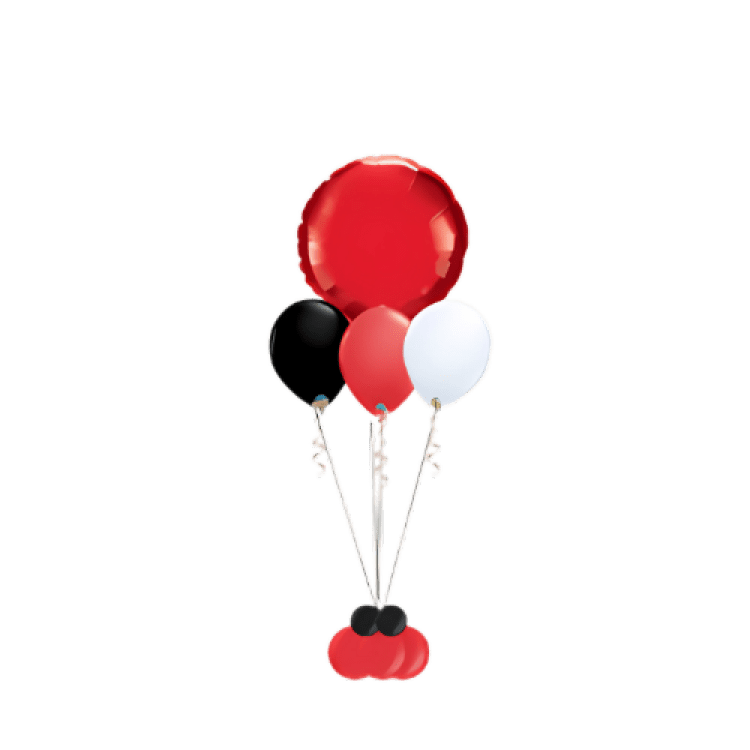 Red and Black Centerpiece