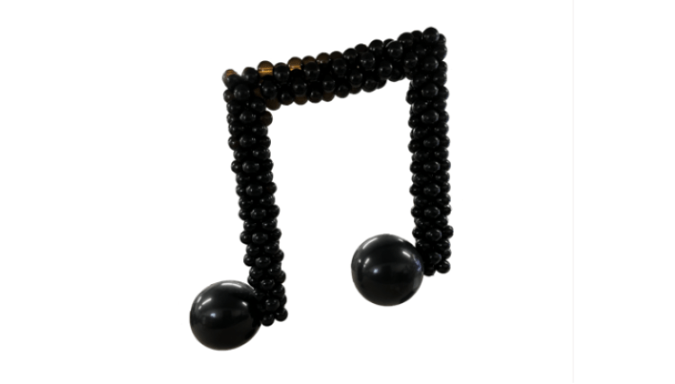 7.5′ Double Music Note