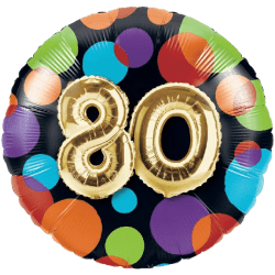 80 Balloon Birthday