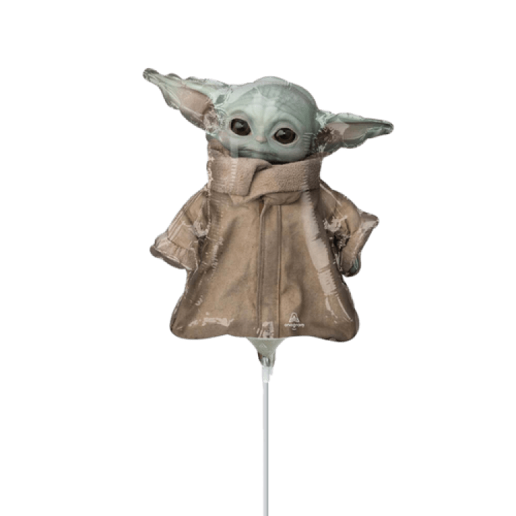 14-inch Adorable Yoda Alien Balloon