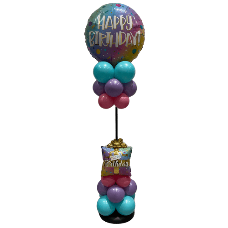 Balloon Centrepieces Orbs Bday