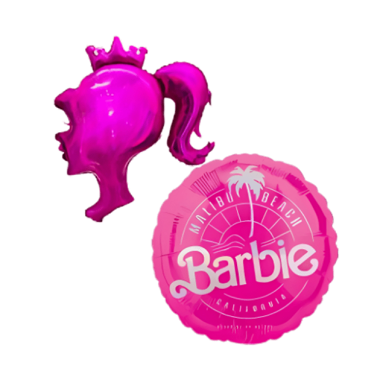 Barbie edition balloons