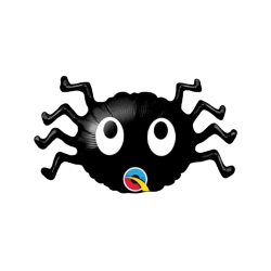 14-inch Black Spider Foil Balloon