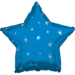 Blue20Sparkle20Star20 201720inch 1745604064 Black Sparkle Star - 17 inch
