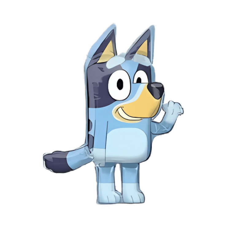 Bluey balloon
