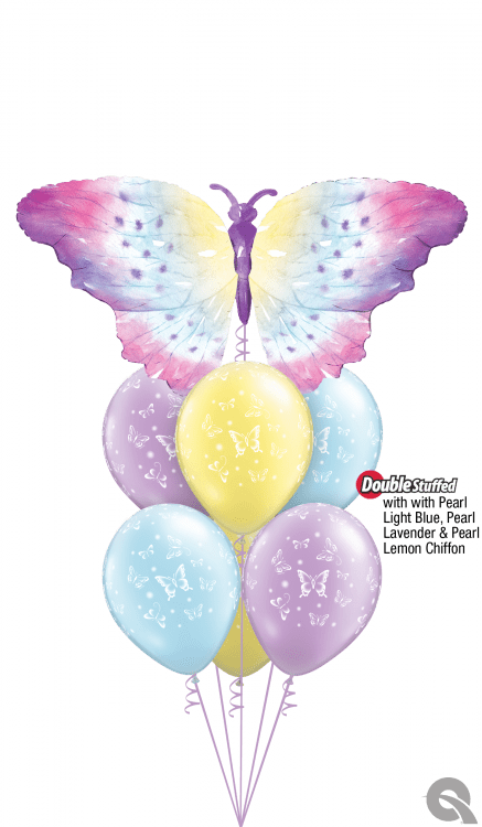 Pastel Butterfly Bouquet