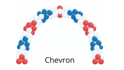 Chevron 3 Color Arch