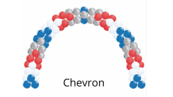 Chevron 4 Color Arch