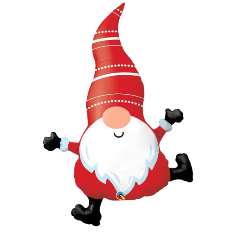 14-inch Christmas Gnome Foil Balloon