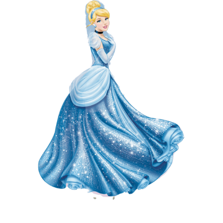 14-inch Cinderella Foil Balloon