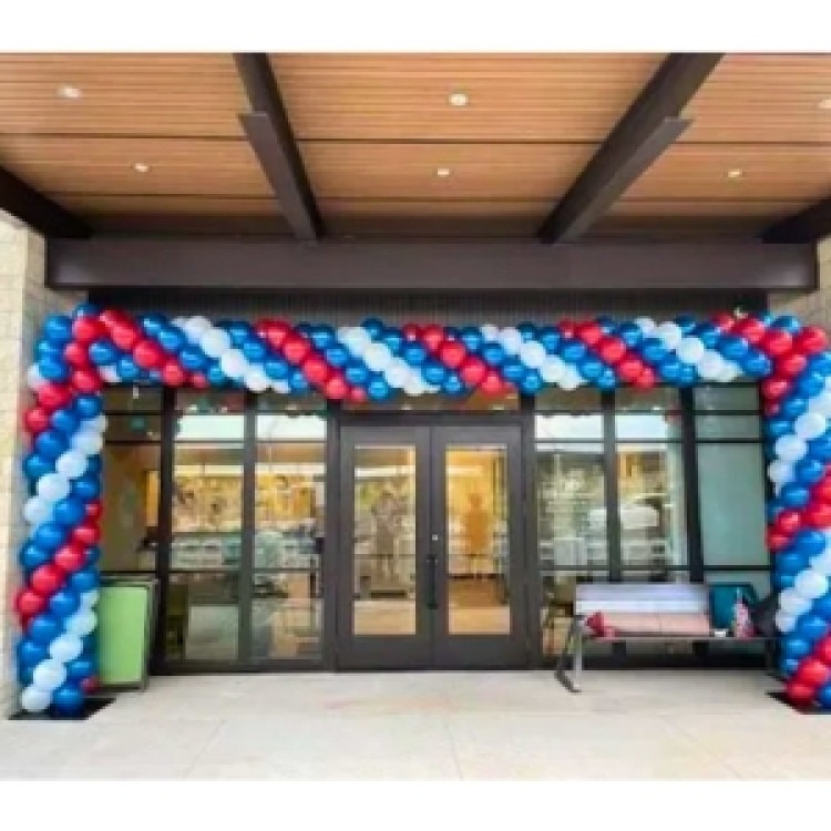 Double Door Square Arch