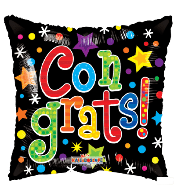 Congrats Gellibean Balloon