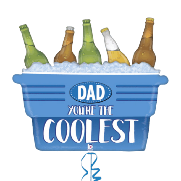 Coolest Dad Cooler - 33 inch Foil