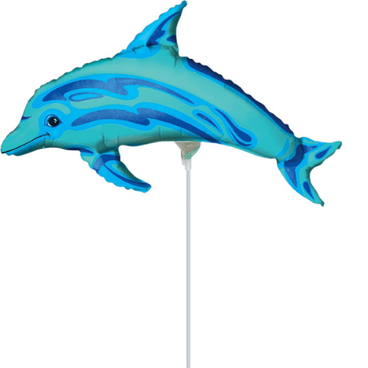 14-inch Dolphin Foil Balloon