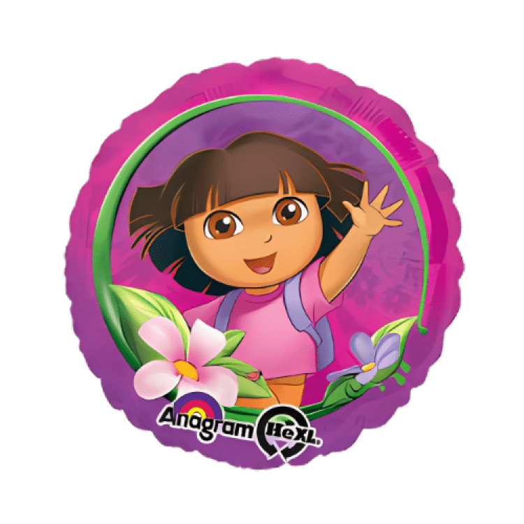 Dora circle balloon