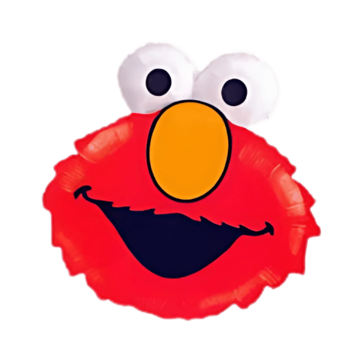 Elmo head balloon