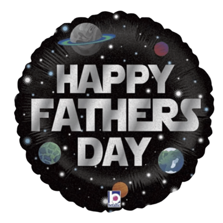 Galactic Dads Day Holographic - 18 inch